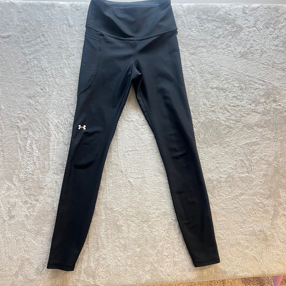 Under Armour‎ XS Compression Leggings Black Athletic Workout Pants